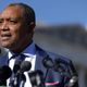 District of Columbia Attorney General Karl Racine speaks during a news conference on the January 6th insurrection December 14, 2021 on Capitol Hill in Washington, DC. Racine announced that the District of Columbia is suing the Oath Keepers and Proud Boys for damages from the insurrection.